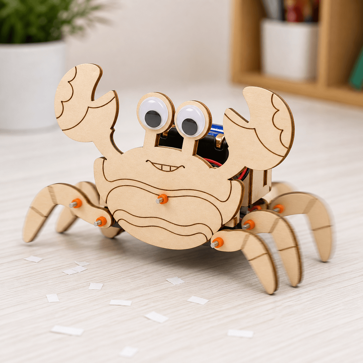 Diy wooden Crab Robot Kit