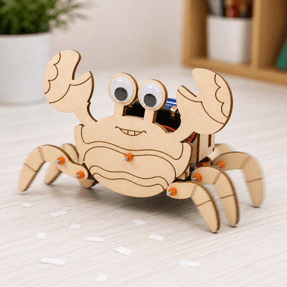 Diy wooden Crab Robot Kit