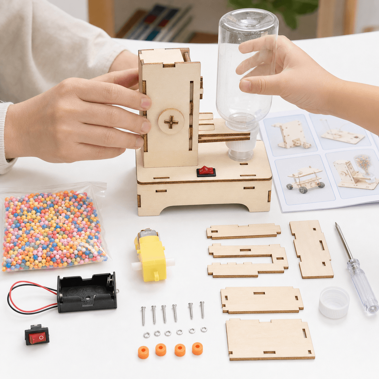 DIY Tornado Vortex Science Kit