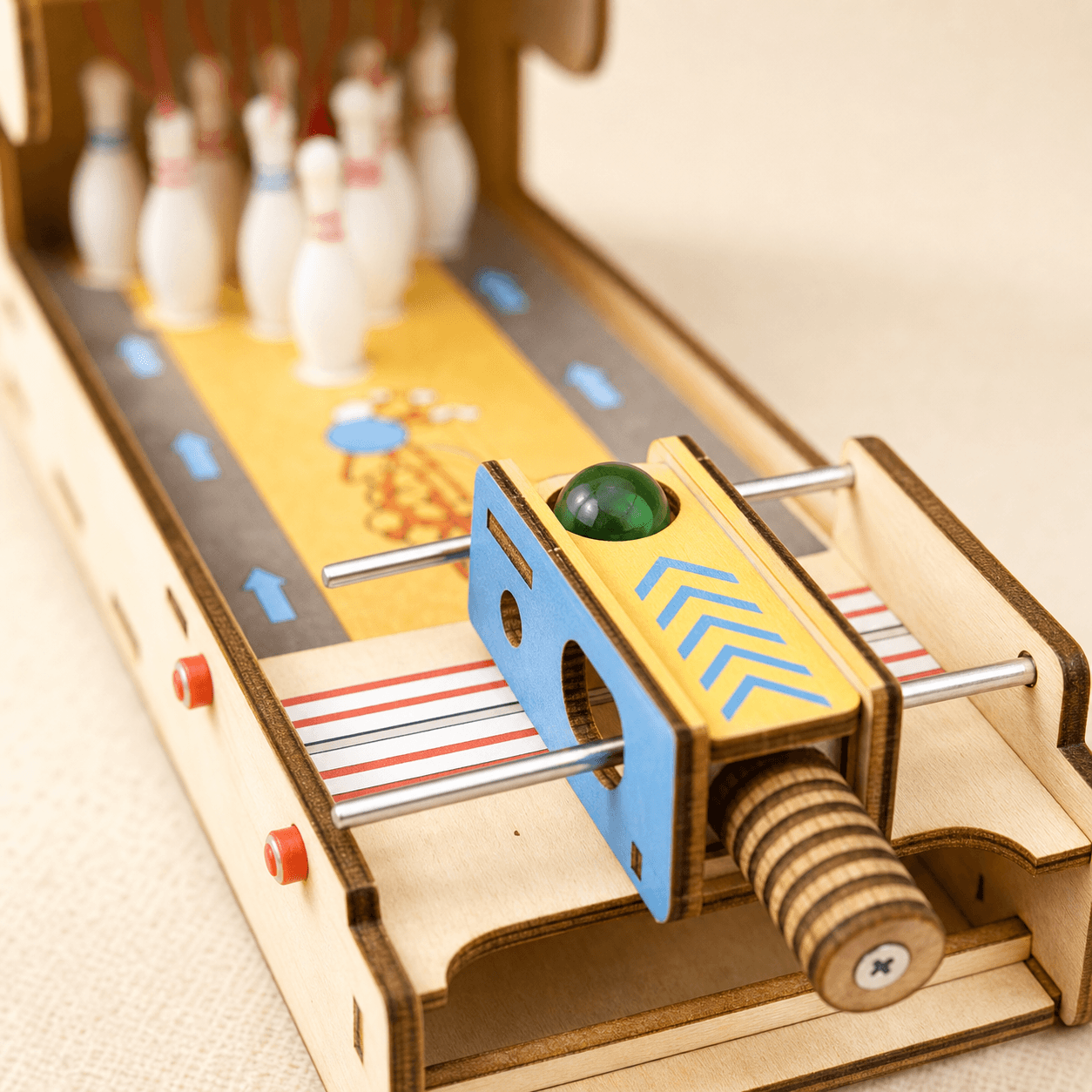Build Your Own Wooden Bowling Game