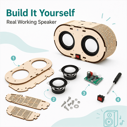 DIY Wooden Bluetooth Speaker