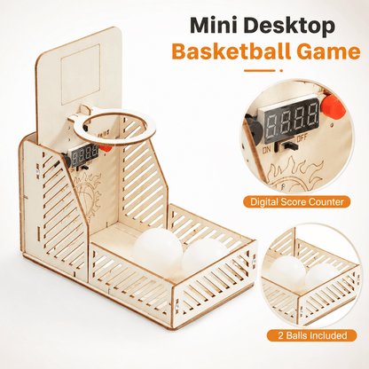 DIY Mini Basketball Hoop Game