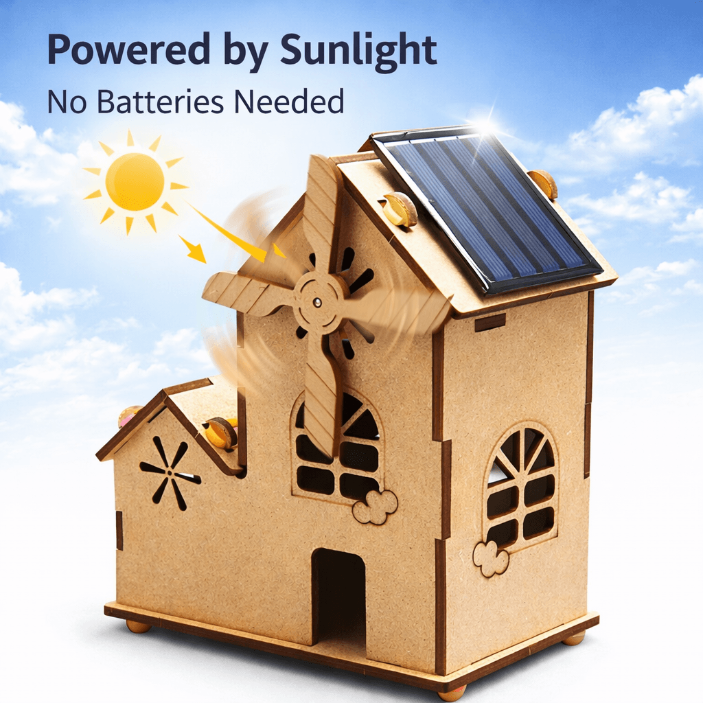 DIY Solar Windmill House Kit