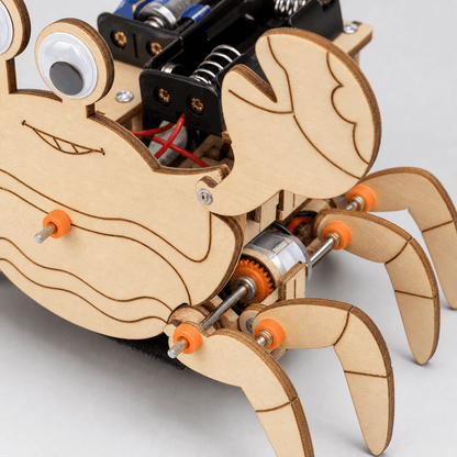 Diy wooden Crab Robot Kit