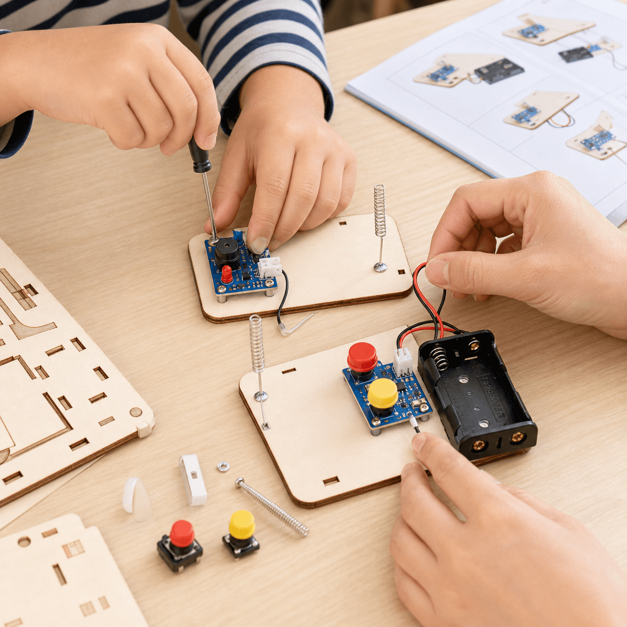 DIY Morse Code Telegraph Kit