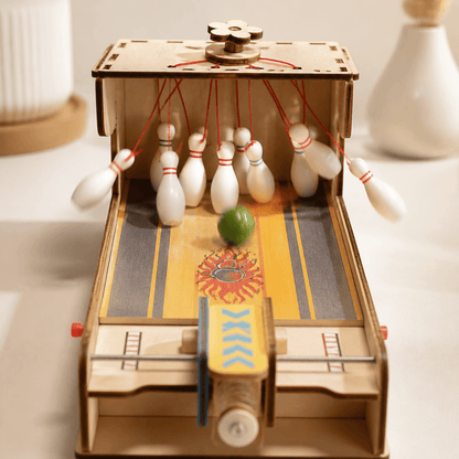 Build Your Own Wooden Bowling Game