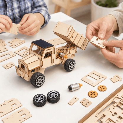 DIY Solar Powered Truck Kit