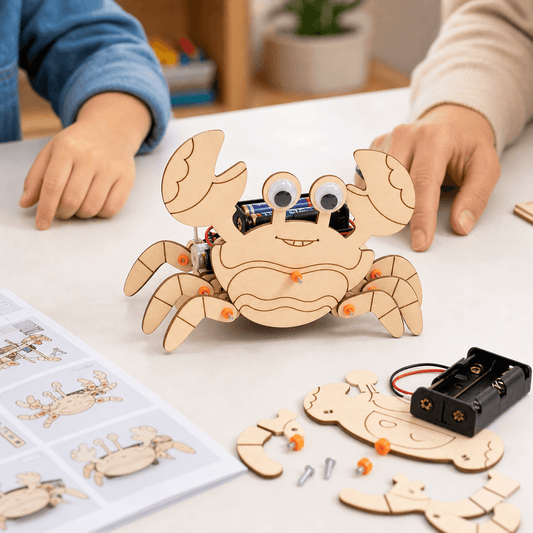 Diy wooden Crab Robot Kit image 2