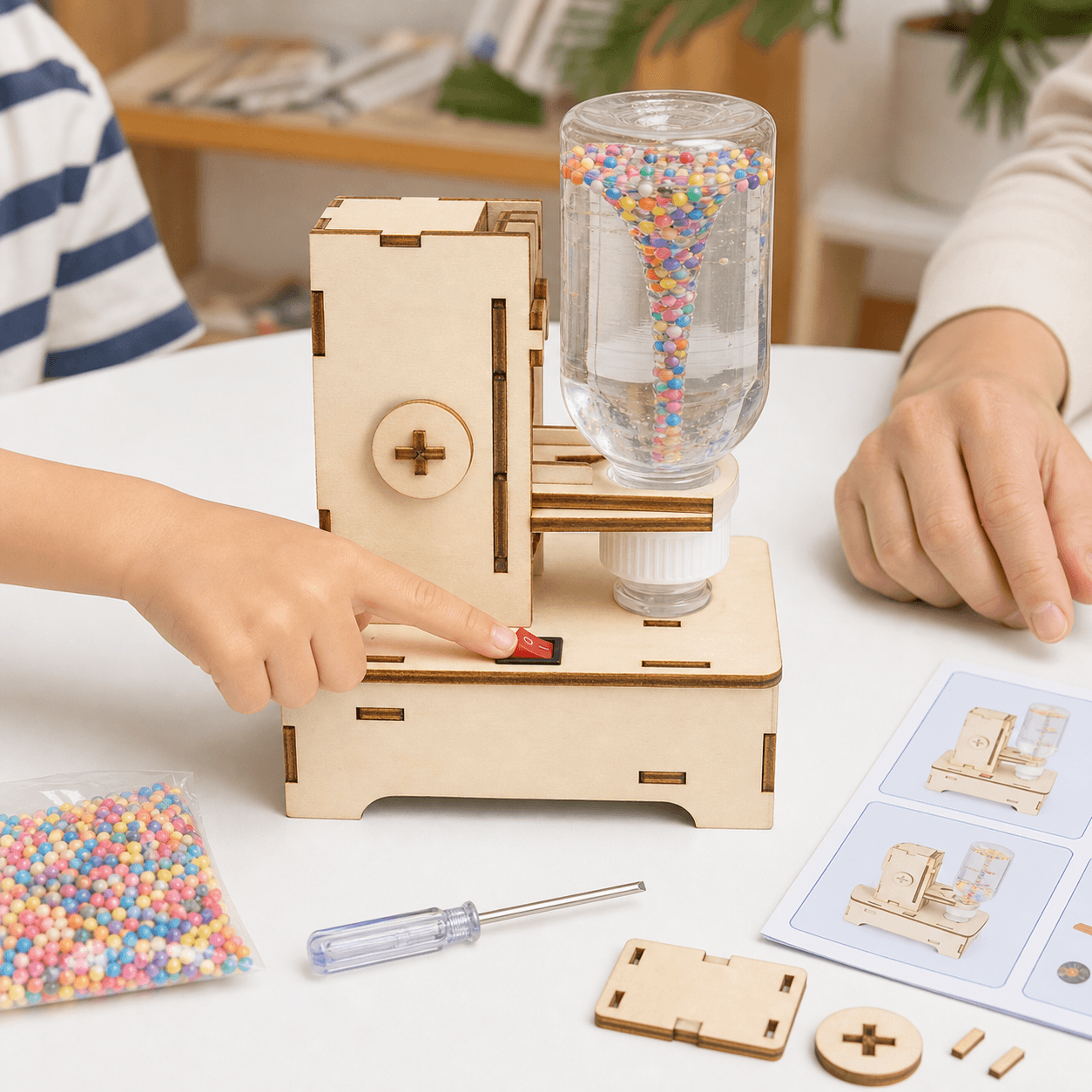 DIY Tornado Vortex Science Kit