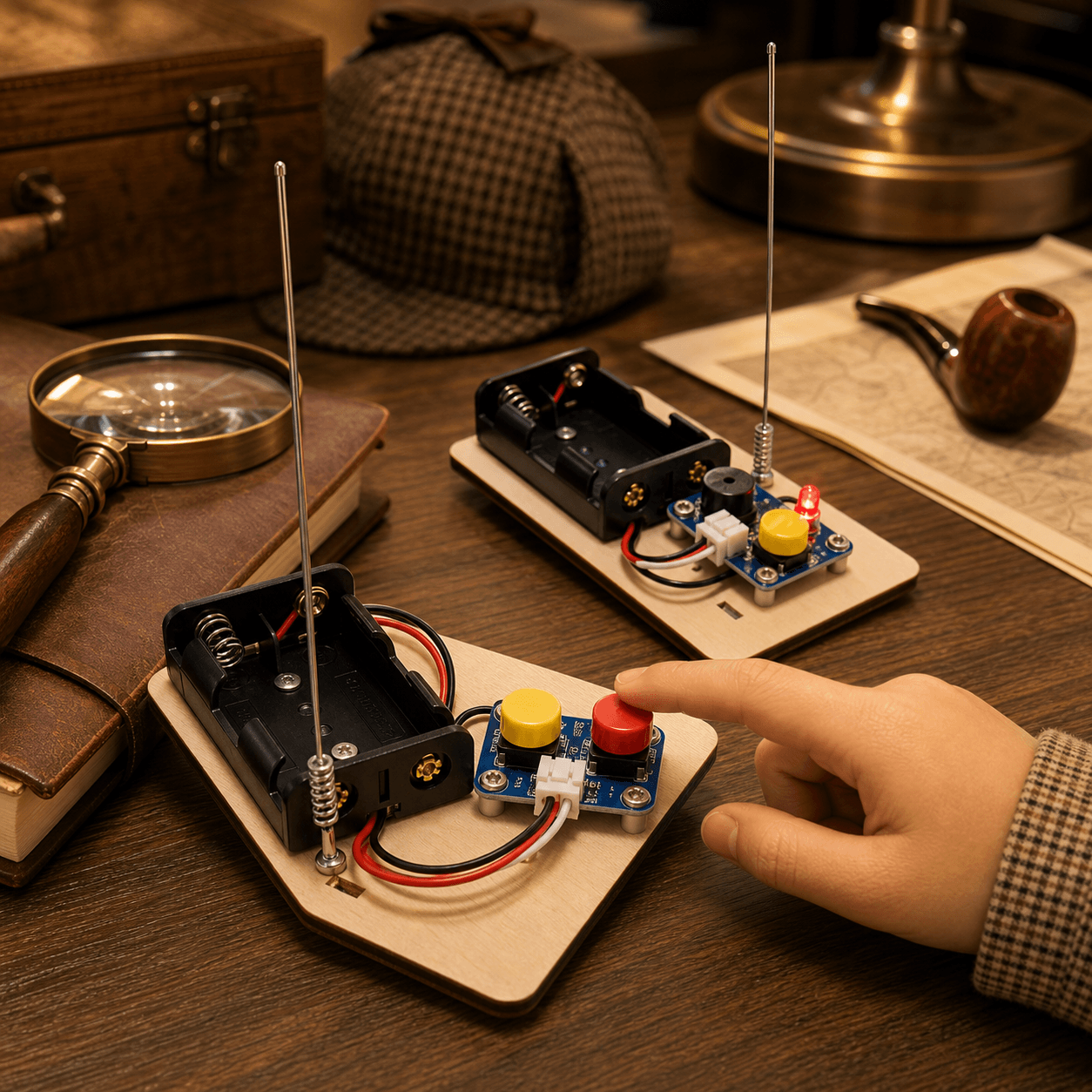 DIY Morse Code Telegraph Kit