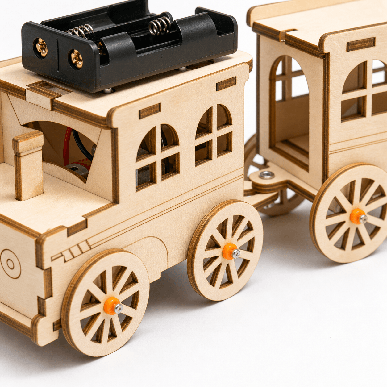 DIY Wooden Train Kit