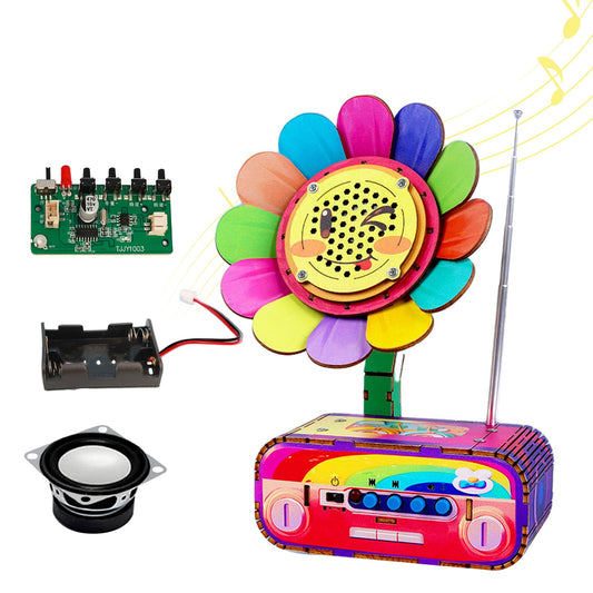 STEM Toys Build Your Own FM Radio Kit, Science Kits for Kids Age 8-12 12-14,DIY Electronic Snap Circuits Projects Gifts for Teen Girls Boys