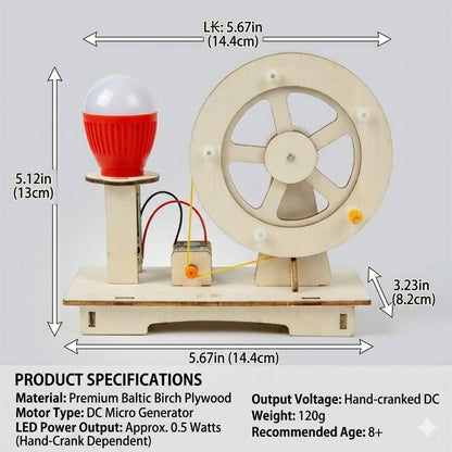 DIY Hand Crank Generator Kit