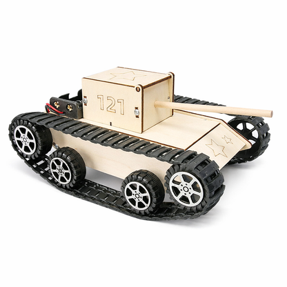 DIY Wooden Tank Model