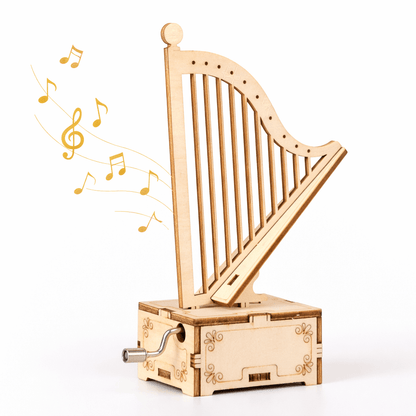 DIY Hand-Crank Wooden Music Box