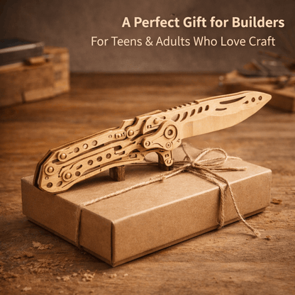 Wooden Folding Model Collection