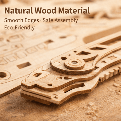 Wooden Folding Model Collection