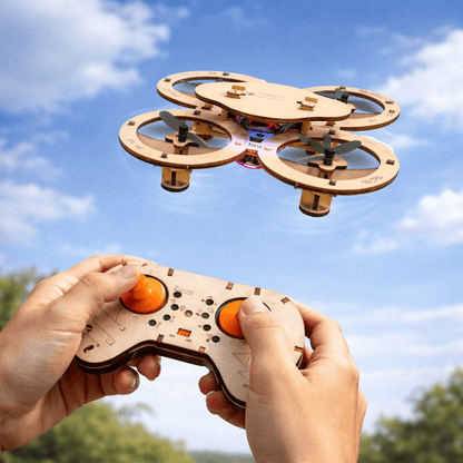 Wooden DIY Flying Drone Kit