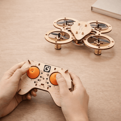 Wooden DIY Flying Drone Kit