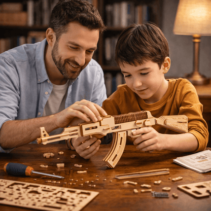 DIY Wooden Mechanical Model Kit