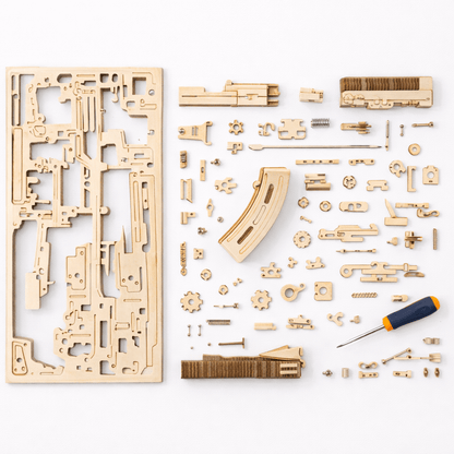 DIY Wooden Mechanical Model Kit