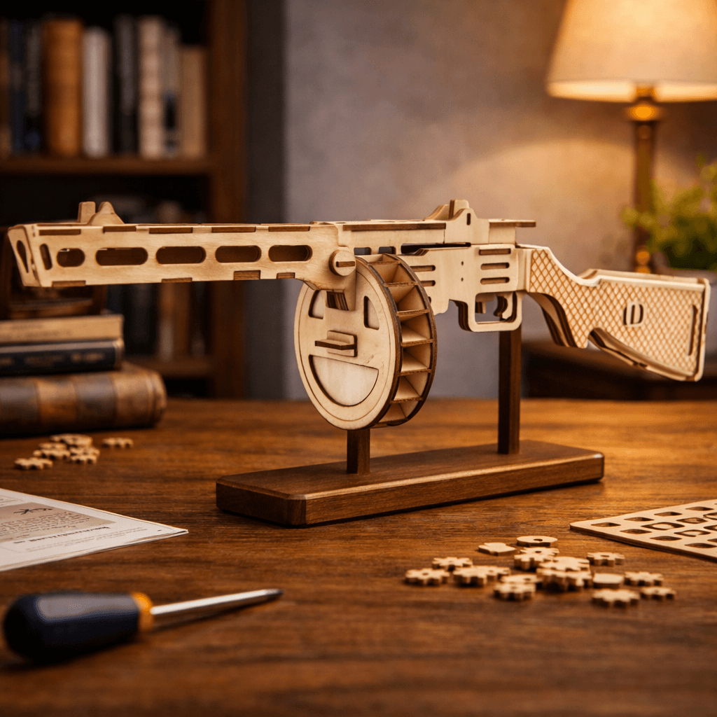 DIY Wooden Mechanical Model Kit