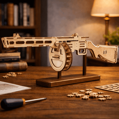 DIY Wooden Mechanical Model Kit