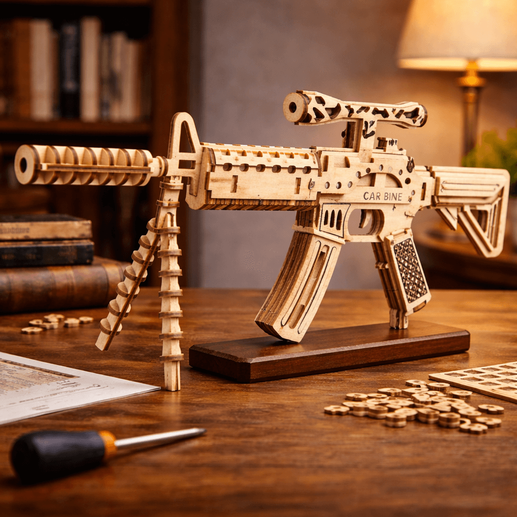 DIY Wooden Mechanical Model Kit