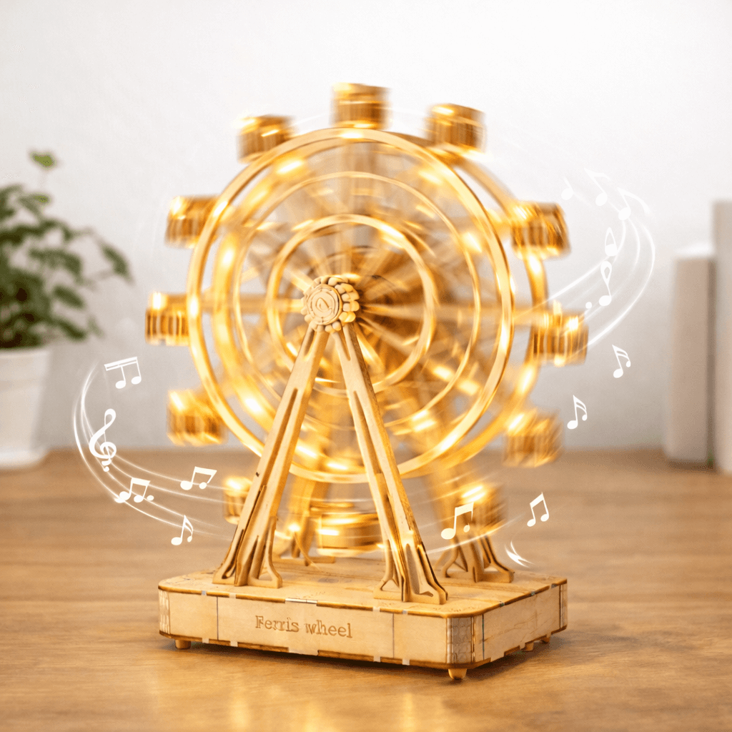 DIY Wooden Ferris Wheel Model