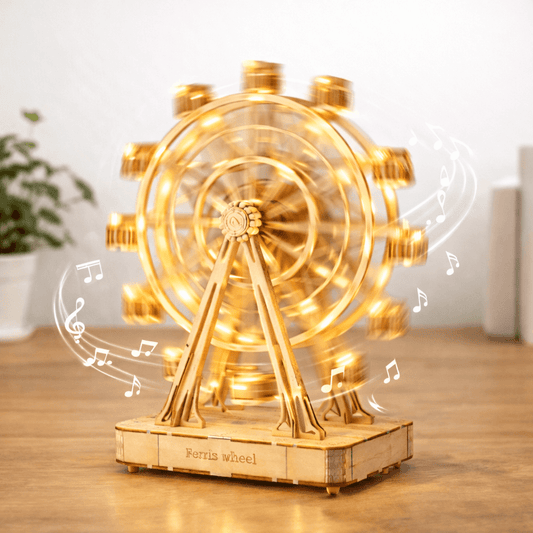 DIY Wooden Ferris Wheel Model