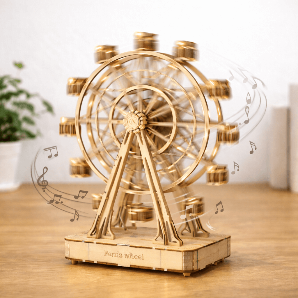 DIY Wooden Ferris Wheel Model