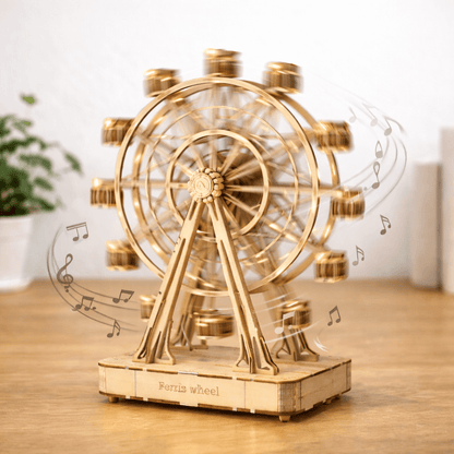 DIY Wooden Ferris Wheel Model