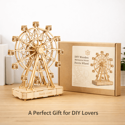 DIY Wooden Ferris Wheel Model