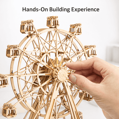 DIY Wooden Ferris Wheel Model