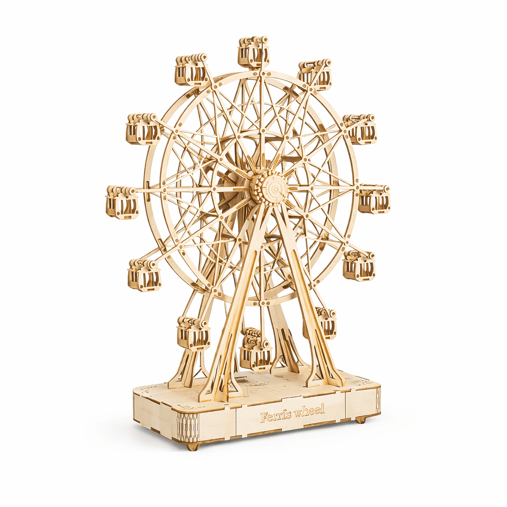 DIY Wooden Ferris Wheel Model