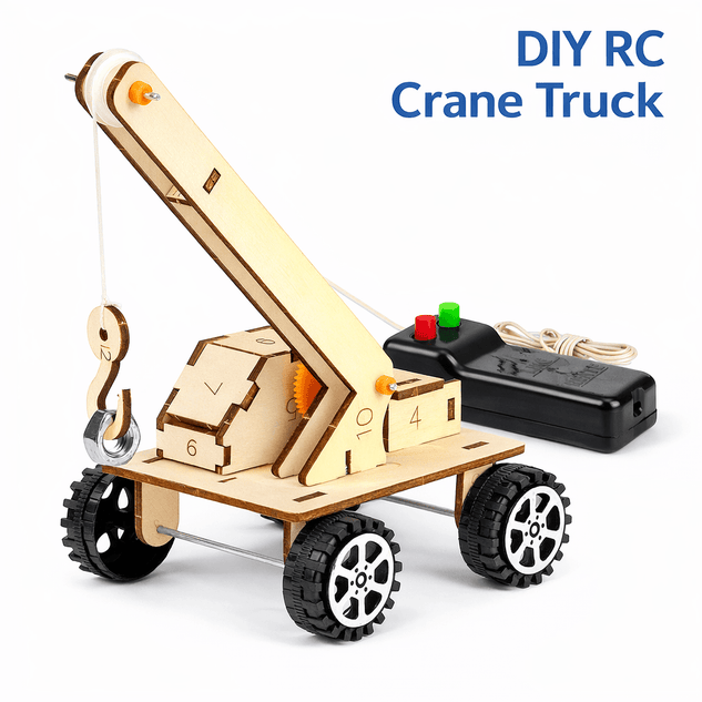 DIY Remote Control Crane Truck Kit