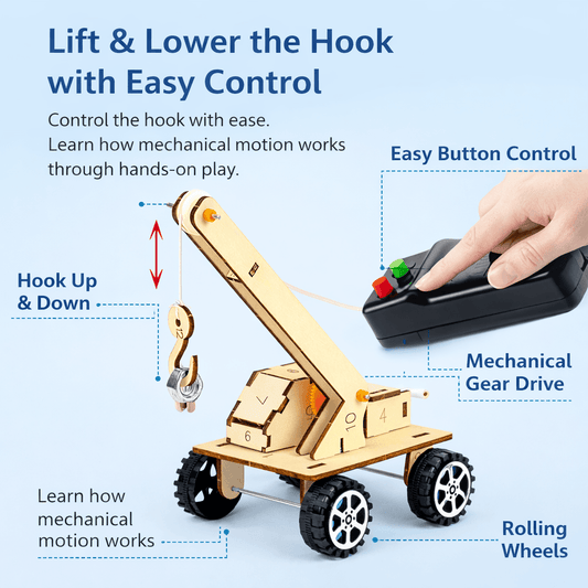 DIY Remote Control Crane Truck Kit