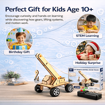 DIY Remote Control Crane Truck Kit