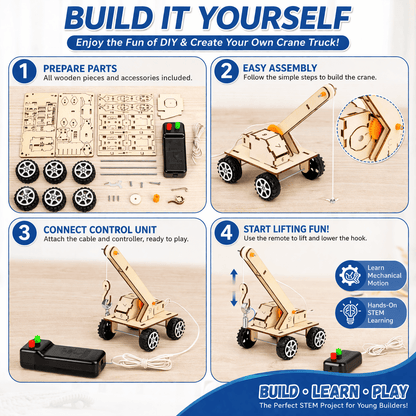DIY Remote Control Crane Truck Kit