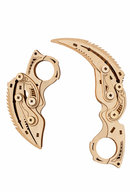 Wooden Folding Model Collection