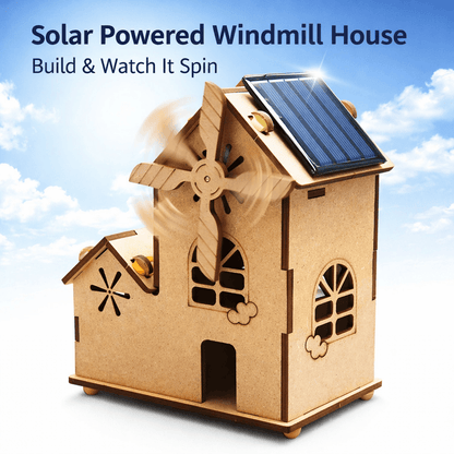 DIY Solar Windmill House Kit