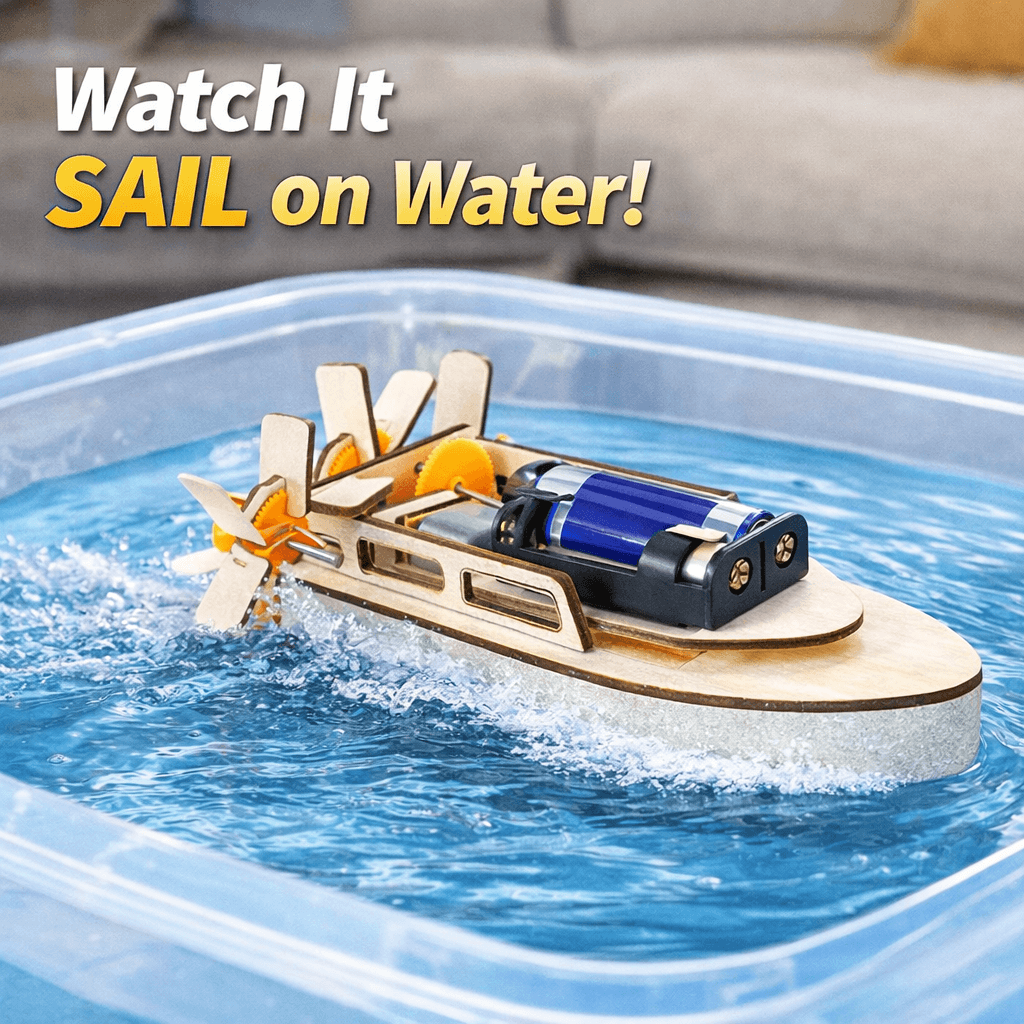 DIY Electric Paddle Boat Kit
