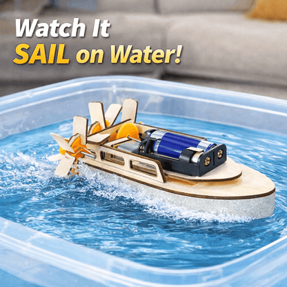 DIY Electric Paddle Boat Kit