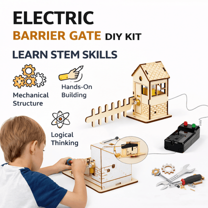 Electric Barrier Gate DIY STEM Kit for Kids