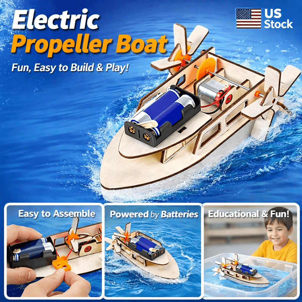 DIY Electric Paddle Boat Kit