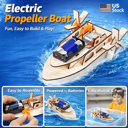 DIY Electric Paddle Boat Kit