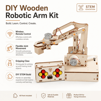 DIY Remote Control Robotic Arm Kit