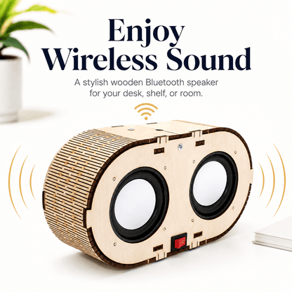 DIY Wooden Bluetooth Speaker