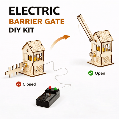 Electric Barrier Gate DIY STEM Kit for Kids
