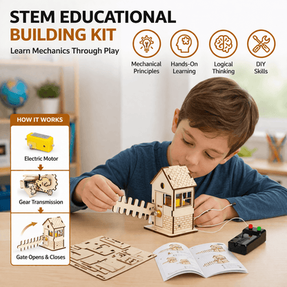 Electric Barrier Gate DIY STEM Kit for Kids